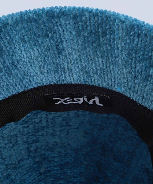 X-girl（エックスガール）の「MOLE YARN HAT（ハット・レディース・ライトブルー/ブラック/ベージュ・ONE SIZE）」の11枚目の写真