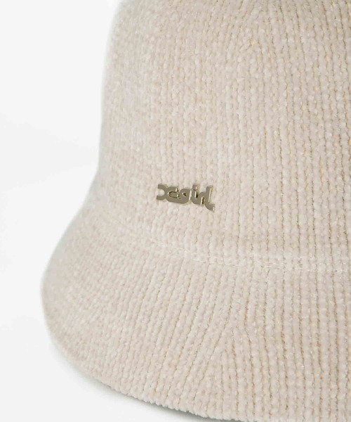 X-girl（エックスガール）の「MOLE YARN HAT（ハット・レディース・ライトブルー/ブラック/ベージュ・ONE SIZE）」の17枚目の写真