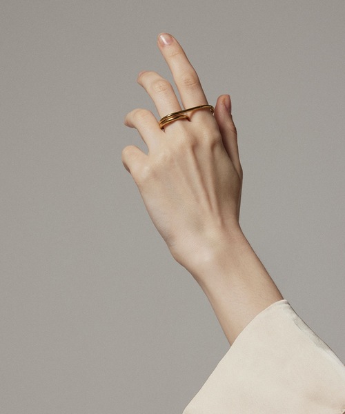 CENE（セネ）の「【CENE】セネ/ フィンガーリング（リング・レディース・シルバー/ゴールド・#13/#9/#11）」の3枚目の写真