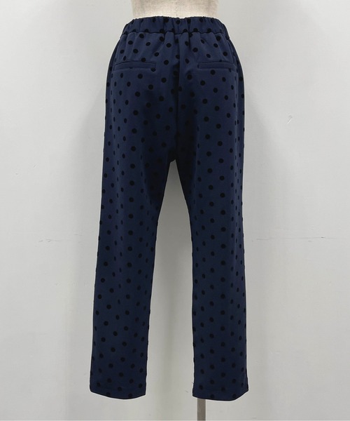 PICCIN（ピッチン）の「フロッキードットストレッチパンツ（その他パンツ・レディース・ブラック/ネイビー/ダークブルー・S/M）」の13枚目の写真