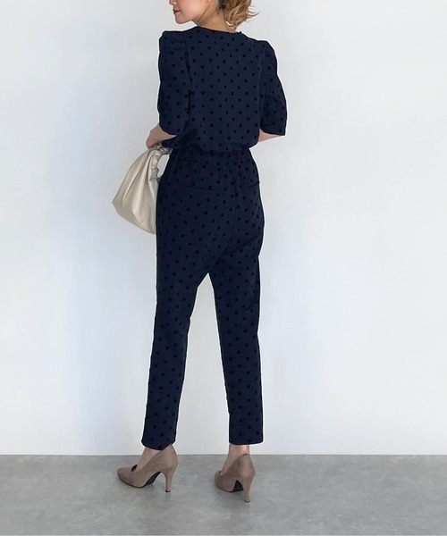 PICCIN（ピッチン）の「フロッキードットストレッチパンツ（その他パンツ・レディース・ブラック/ネイビー/ダークブルー・S/M）」の19枚目の写真