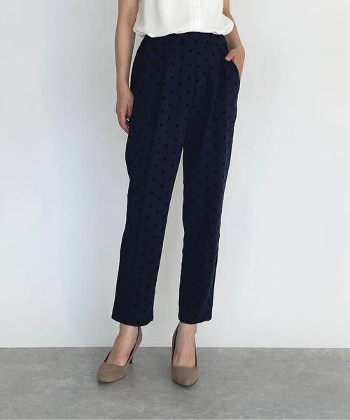 PICCIN（ピッチン）の「フロッキードットストレッチパンツ（その他パンツ・レディース・ブラック/ネイビー/ダークブルー・S/M）」の22枚目の写真