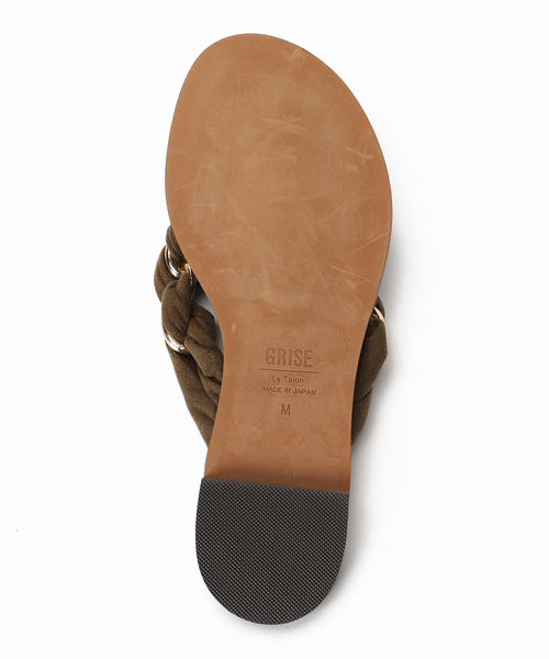 LE TALON（ルタロン）の「GRISE チェーンメッシュトング（サンダル・レディース・ベージュ/カーキ/アイボリー・LARGE/SMALL/X-SMALL/X-LARGE/MEDIUM）」の9枚目の写真