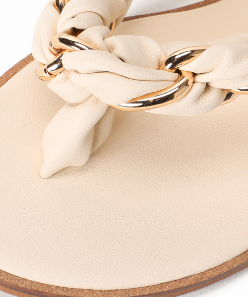 LE TALON（ルタロン）の「GRISE チェーンメッシュトング（サンダル・レディース・ベージュ/カーキ/アイボリー・LARGE/SMALL/X-SMALL/X-LARGE/MEDIUM）」の11枚目の写真