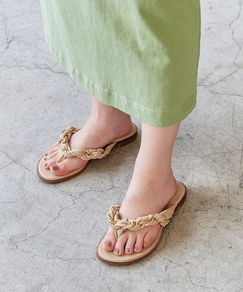 LE TALON（ルタロン）の「GRISE チェーンメッシュトング（サンダル・レディース・ベージュ/カーキ/アイボリー・LARGE/SMALL/X-SMALL/X-LARGE/MEDIUM）」の19枚目の写真