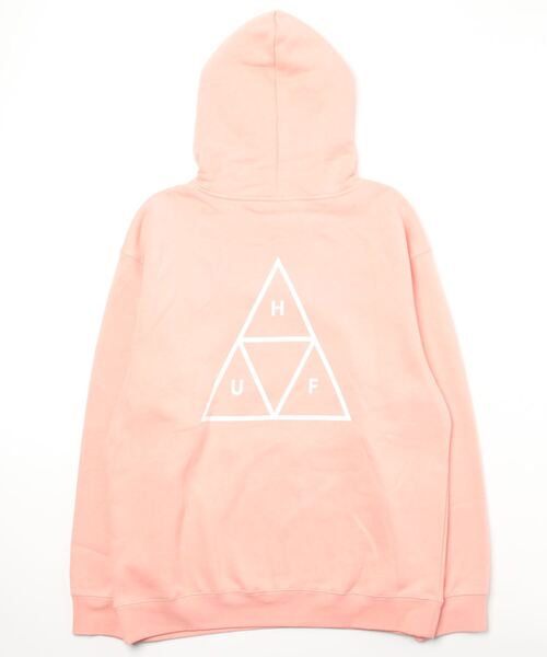 HUF（ハフ）の「【HUF】ハフ ESSENTIALS TT HOODIE フーディー パーカー PF00491（パーカー・メンズ・ブラック/グレー/ピンク/ダークグリーン・S/M/L/XL）」の17枚目の写真
