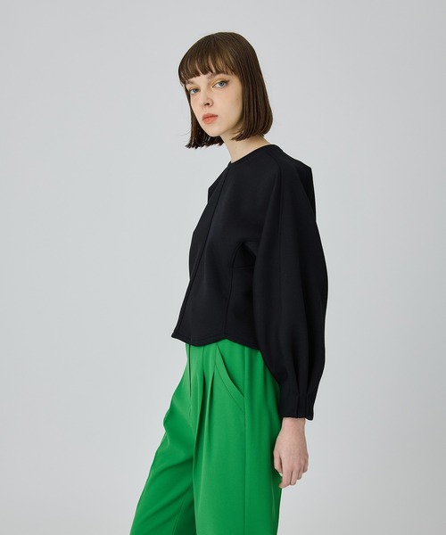 UNITED TOKYO（ユナイテッドトウキョウ）の「【ZOZOTOWN限定】エアクッションスウェット-ウォッシャブル-（スウェット・レディース・ホワイト/パープル/ブラック/ライトブルー・FREE/3）」の13枚目の写真