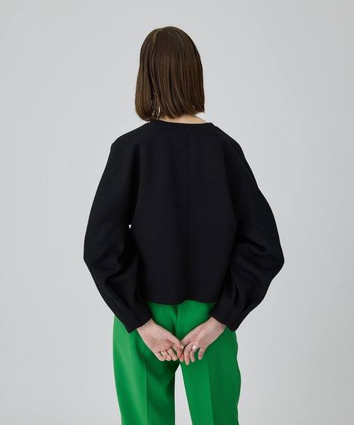 UNITED TOKYO（ユナイテッドトウキョウ）の「【ZOZOTOWN限定】エアクッションスウェット-ウォッシャブル-（スウェット・レディース・ホワイト/パープル/ブラック/ライトブルー・FREE/3）」の12枚目の写真