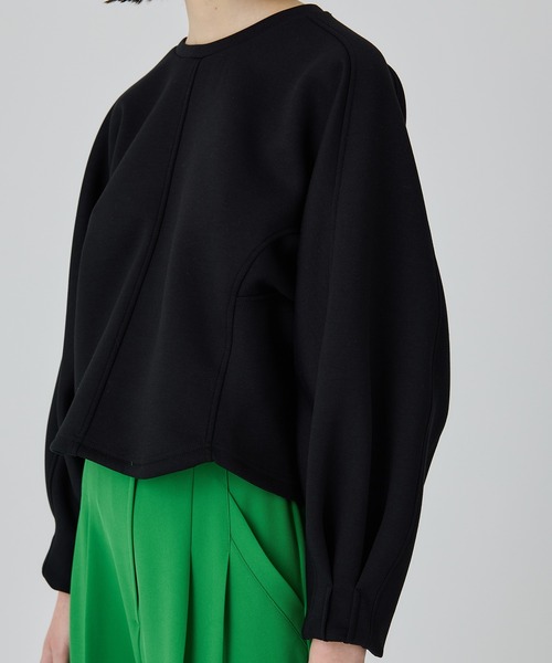 UNITED TOKYO（ユナイテッドトウキョウ）の「【ZOZOTOWN限定】エアクッションスウェット-ウォッシャブル-（スウェット・レディース・ホワイト/パープル/ブラック/ライトブルー・FREE/3）」の7枚目の写真