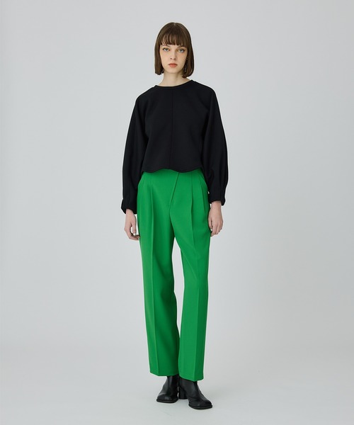 UNITED TOKYO（ユナイテッドトウキョウ）の「【ZOZOTOWN限定】エアクッションスウェット-ウォッシャブル-（スウェット・レディース・ホワイト/パープル/ブラック/ライトブルー・FREE/3）」の5枚目の写真