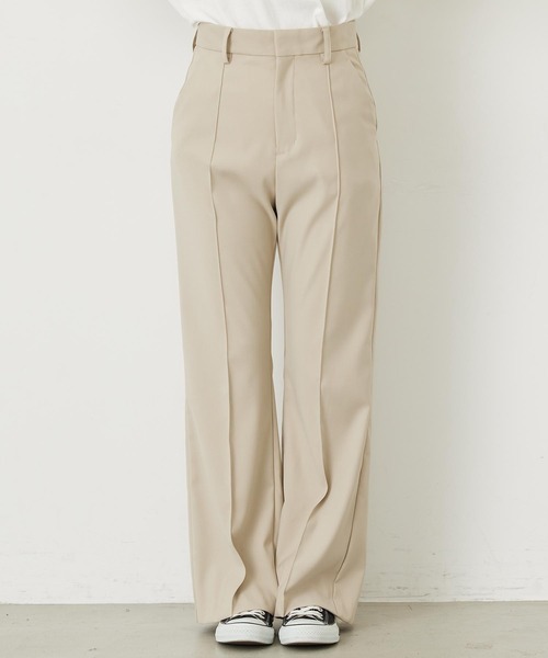 MILKFED.（ミルクフェド）の「INVERTED BOX PLEAT PANTS（その他パンツ・レディース・ブラック/オフホワイト・S/M）」の12枚目の写真