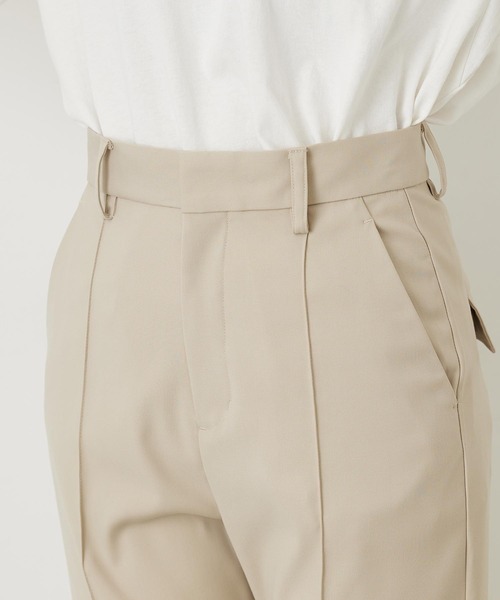 MILKFED.（ミルクフェド）の「INVERTED BOX PLEAT PANTS（その他パンツ・レディース・ブラック/オフホワイト・S/M）」の8枚目の写真