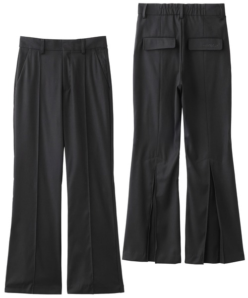 MILKFED.（ミルクフェド）の「INVERTED BOX PLEAT PANTS（その他パンツ・レディース・ブラック/オフホワイト・S/M）」の9枚目の写真