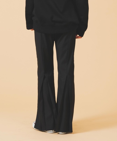 MILKFED.（ミルクフェド）の「INVERTED BOX PLEAT PANTS（その他パンツ・レディース・ブラック/オフホワイト・S/M）」の10枚目の写真