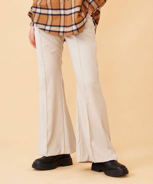 MILKFED.（ミルクフェド）の「INVERTED BOX PLEAT PANTS（その他パンツ・レディース・ブラック/オフホワイト・S/M）」の19枚目の写真