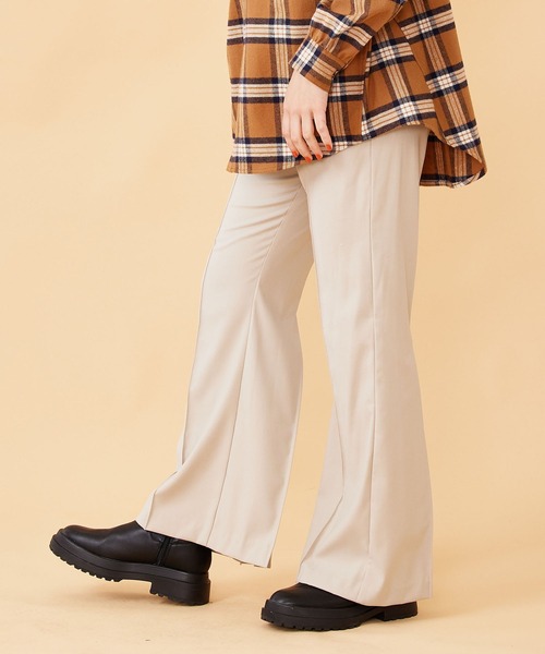 MILKFED.（ミルクフェド）の「INVERTED BOX PLEAT PANTS（その他パンツ・レディース・ブラック/オフホワイト・S/M）」の20枚目の写真