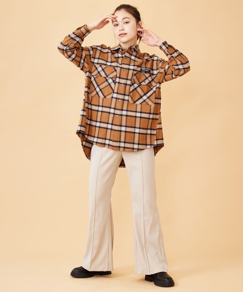 MILKFED.（ミルクフェド）の「INVERTED BOX PLEAT PANTS（その他パンツ・レディース・ブラック/オフホワイト・S/M）」の22枚目の写真