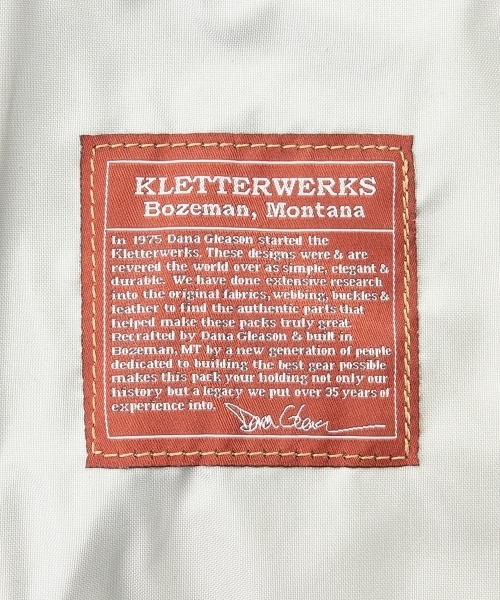 KLETTERWERKS（クレッターワークス）の「◇【UP禁止】Kletterwerks / SUMMIT（バックパック/リュック・メンズ・ブラック/レッド/ネイビー・ONE SIZE）」の6枚目の写真