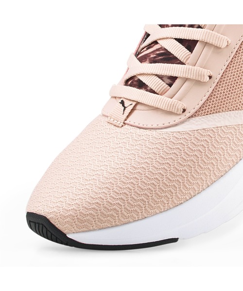 PUMA(プーマ)の「PUMA プーマ ウィメンズ ソフトライド ルビー サファリ グラム ランニングシューズ(スニーカー・レディース・ブラック/ピンクベージュ・25.0cm/24.5cm/26.0cm/25.5cm/24.0cm/22.5cm/23.5cm/23.0cm)」の9枚目の写真