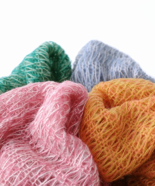 n'OrLABEL（ノアールレーベル）の「【廃盤】『透かしモヘヤタッチニット』（ニット/セーター・レディース・ライトブルー/オレンジ/ピンク/グリーン・FREE）」の22枚目の写真