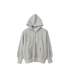 【Champion/チャンピオン】レディース リバースウィーブ(R) ジップフーデッドスウェットシャツ