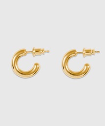 ISOLATION | 【ISOLATION / アイソレーション】Silver925 Classic Hoop Pierce / クラシックフープピアス / GOLD/ 両耳(ピアス（両耳用）)