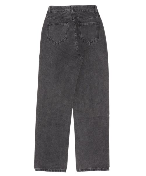 urge:(アージコロン )の「【URGE:】ハイウエスト ストレート デニムパンツ(デニムパンツ・レディース・チャコールグレー・SMALL/MEDIUM/LARGE)」の7枚目の写真