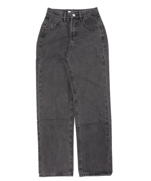urge:(アージコロン )の「【URGE:】ハイウエスト ストレート デニムパンツ(デニムパンツ・レディース・チャコールグレー・SMALL/MEDIUM/LARGE)」の14枚目の写真