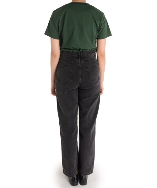 urge:(アージコロン )の「【URGE:】ハイウエスト ストレート デニムパンツ(デニムパンツ・レディース・チャコールグレー・SMALL/MEDIUM/LARGE)」の10枚目の写真
