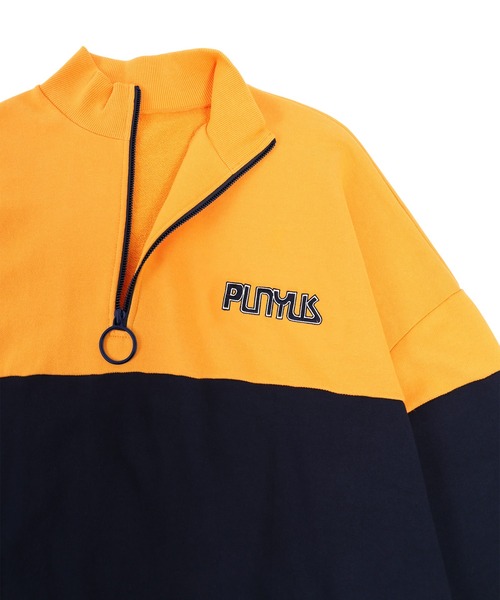 美品・新品未使用PUNYUSワンポイントハーフZIPパーカー PUNYUS Online Store / 公式通販
