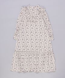 Per sist ence/パーシエンス　レトロ花柄フリルワンピース