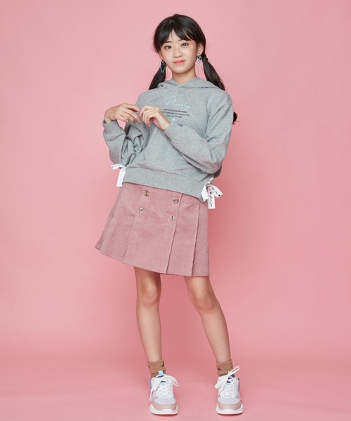 JENNI love（ジェニィラブ）の「うさ耳サイドリボンパーカー