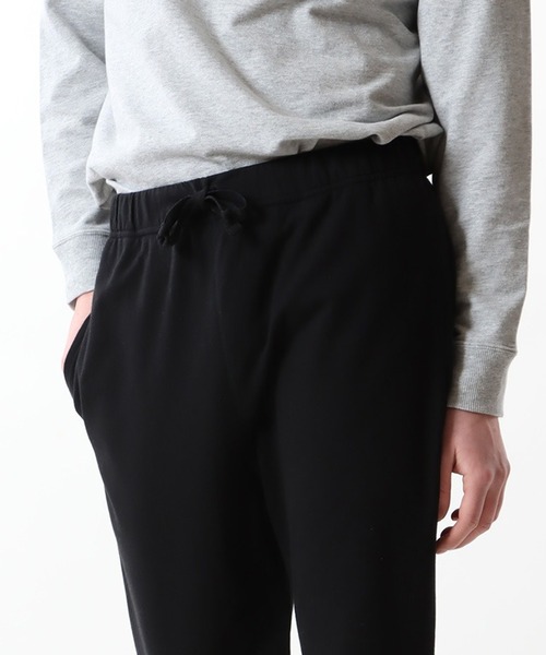 HANES（ヘインズ）の「【Hanes】ロングパンツ HM9-W101 ルームウェア　セットアップ対応  コットンパンツ（スウェットパンツ・レディース・ブラック/グレー・L/M）」の7枚目の写真