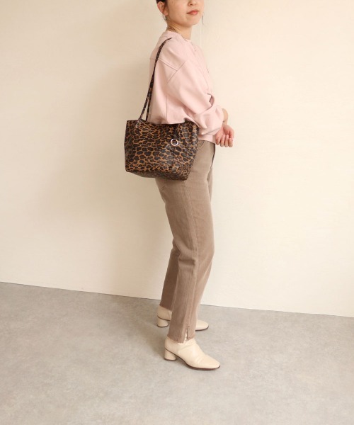 T・S・L（ティーエスエル）の「ロングハンドルトートバッグ（トートバッグ・レディース・ブラック/ブラウン/ボルドー/マスタード/グレイッシュベージュ・FREE）」の19枚目の写真