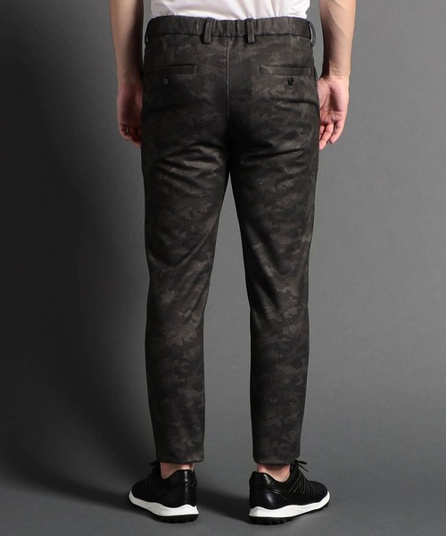 MONSIEUR NICOLE（ムッシュニコル）の「ダウンファブリック セットアップパンツ（その他パンツ・メンズ・チャコールグレー/グレイッシュブルー・SMALL/MEDIUM/LARGE/X-LARGE）」の9枚目の写真