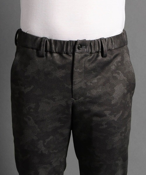 MONSIEUR NICOLE（ムッシュニコル）の「ダウンファブリック セットアップパンツ（その他パンツ・メンズ・チャコールグレー/グレイッシュブルー・SMALL/MEDIUM/LARGE/X-LARGE）」の12枚目の写真