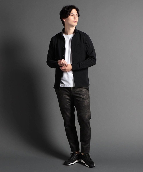 MONSIEUR NICOLE（ムッシュニコル）の「ダウンファブリック セットアップパンツ（その他パンツ・メンズ・チャコールグレー/グレイッシュブルー・SMALL/MEDIUM/LARGE/X-LARGE）」の10枚目の写真