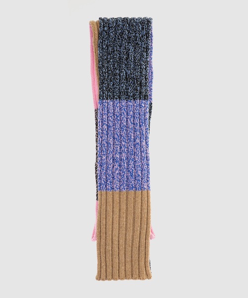 GANNI マフラー Light Structured Rib Knit Thin Scarf ガニー GANNI GANNI マフラー Light Structured Rib Knit Thin