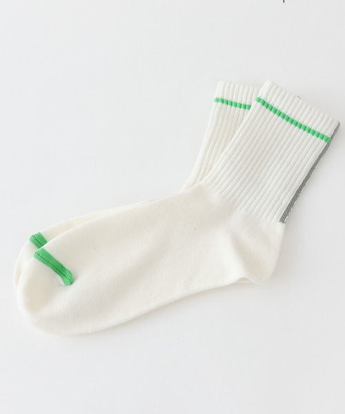 COLONY 2139（コロニートゥーワンスリーナイン）の「縦ロゴソックス（ソックス/靴下・レディース・ホワイト/ブラック・23）」の11枚目の写真