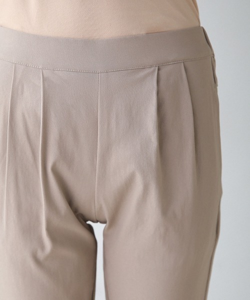 Bou Jeloud（ブージュルード）の「《抗菌・防臭加工》着丈＋3cm バック切替ラインHAKIYASEパンツ（その他パンツ・レディース・オリーブ/ブラック/グレー/ブルー/ベージュ/ボルドー・36/38/40/42/34）」の20枚目の写真