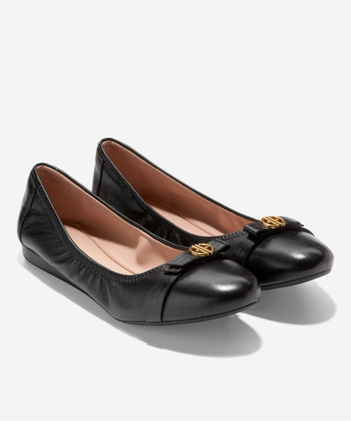 COLE HAAN（コールハーン）の「トバ ボウ バレエ womens（バレエシューズ・レディース・ブラック・7/8/6.5/7.5/6/5.5/5/8.5）」の12枚目の写真