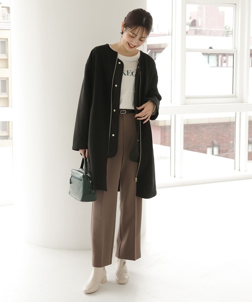 GLOBAL WORK（グローバルワーク）の「軽やかストレッチ3WAYコート