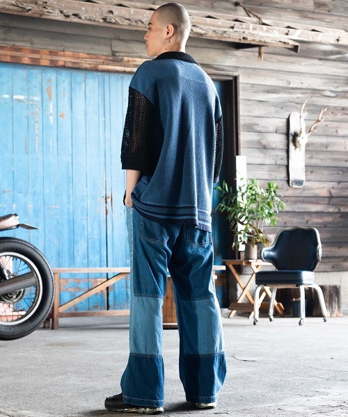 masterkey(マスターキー)の「mp10577- COW-BOY デニムパンツ(デニムパンツ・メンズ・ブルー系その他・1/2)」の10枚目の写真