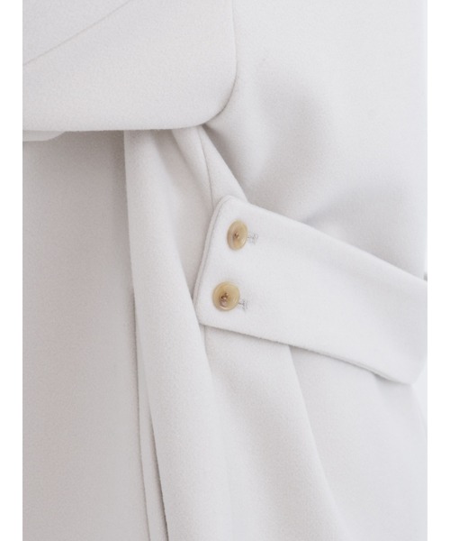 Te chichi（テチチ）の「ニードルパンチミドル羽織りコート（その他アウター・レディース・モカ/イエロー/グレー・ﾌﾘ-）」の17枚目の写真