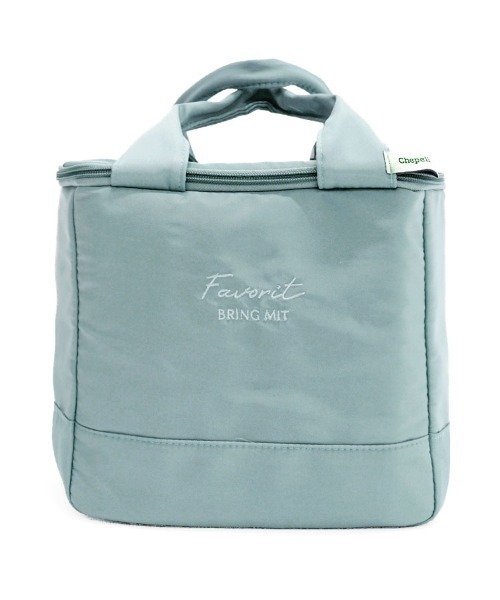 DONOBAN（ドノバン）の「保冷ソフト素材ランチボックス（ハンドバッグ・レディース・ベージュ/ブラック/ブルー・F）」の8枚目の写真