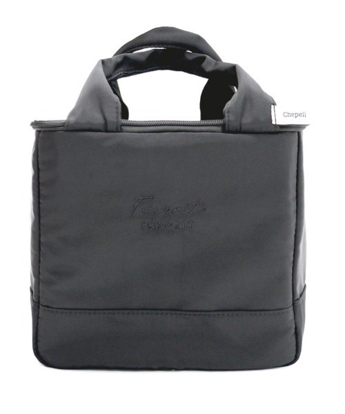 DONOBAN（ドノバン）の「保冷ソフト素材ランチボックス（ハンドバッグ・レディース・ベージュ/ブラック/ブルー・F）」の17枚目の写真