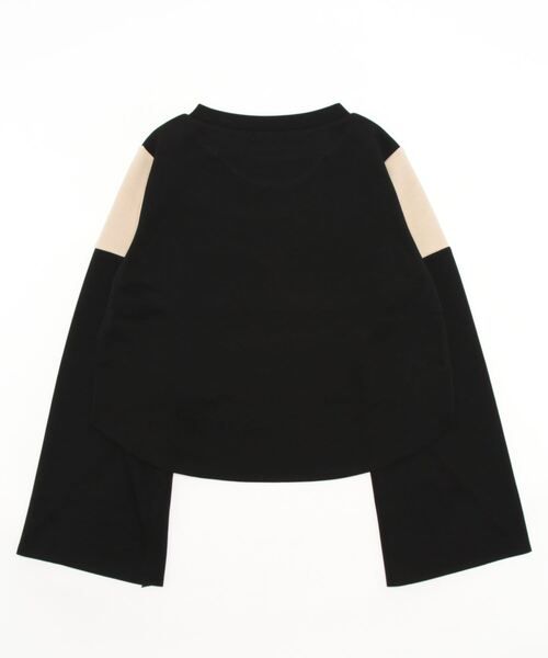 idem（イデム）の「lady jersey pullover/ジャージーショートプルオーバー（Tシャツ/カットソー・レディース・ブラック/マスタード・FREE）」の13枚目の写真