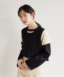 idem | lady jersey pullover/ジャージーショートプルオーバー(Tシャツ/カットソー)