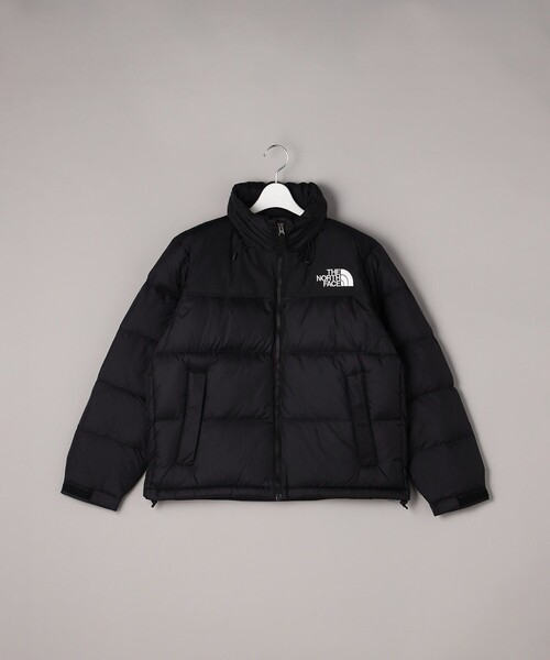 FREAK'S STORE(フリークスストア)の「THE NORTH FACE/ザ・ノースフェイス Short Nuptse Jacket/ショートヌプシジャケット(ダウンジャケット/コート・レディース・ラベンダー/ブラック・LARGE/MEDIUM/SMALL)」の1枚目の写真