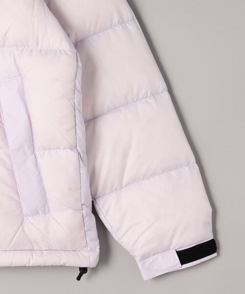 FREAK'S STORE(フリークスストア)の「THE NORTH FACE/ザ・ノースフェイス Short Nuptse Jacket/ショートヌプシジャケット(ダウンジャケット/コート・レディース・ラベンダー/ブラック・LARGE/MEDIUM/SMALL)」の8枚目の写真